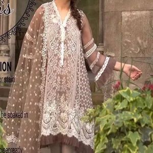 Chiffon Embriodered Salwar Kameez  Pujabi Suit